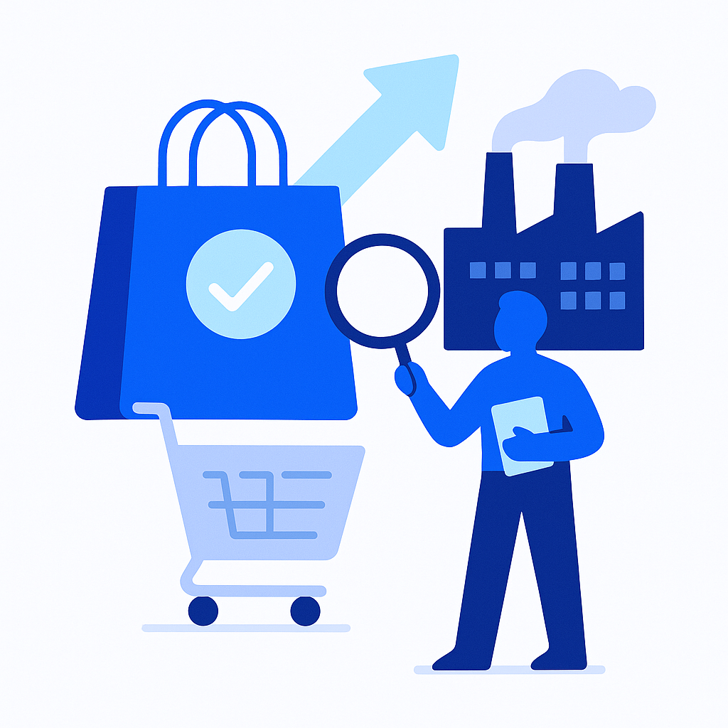 Indústrias e diferenças na rotina de compras